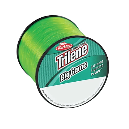 Berkley Trilene Big Game Monofilament Line Solar Bright Green Quarter Pound Spool 3 Berkley Trilene Big Game Monofilament Line Solar Bright Green Quarter Pound Spool