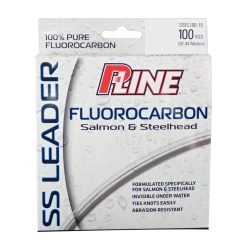 P-Line Salmon/Steelhead Fluorocarbon Leader 100 Yards