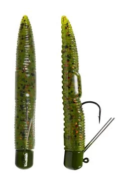 Lunkerhunt Pre-Rigged Finesse Worm 3 Inch Ned Rig Stickbait 12 Lunkerhunt Pre-Rigged Finesse Worm 3 Inch Ned Rig Stickbait -Fishing Discount Shop 31535411986521