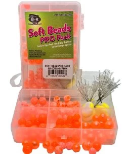 BnR Tackle Soft Bead Alaska Chum/Pink Pro Pack