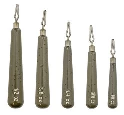 Departure Outdoors Tungsten Skinny Drop Shot Weights -Fishing Discount Shop 40392199143513