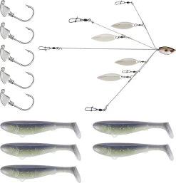 YUM Scottsboro Kit YUMbrella Flash Mob Jr. 3.5 Inch Swimbait Kit 8 YUM Scottsboro Kit YUMbrella Flash Mob Jr. 3.5 Inch Swimbait Kit -Fishing Discount Shop 40397899268185