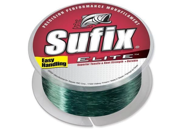 Sufix Elite Monofilament Lo-Vis Green 1000 Yards 3 Sufix Elite Monofilament Lo-Vis Green 1000 Yards