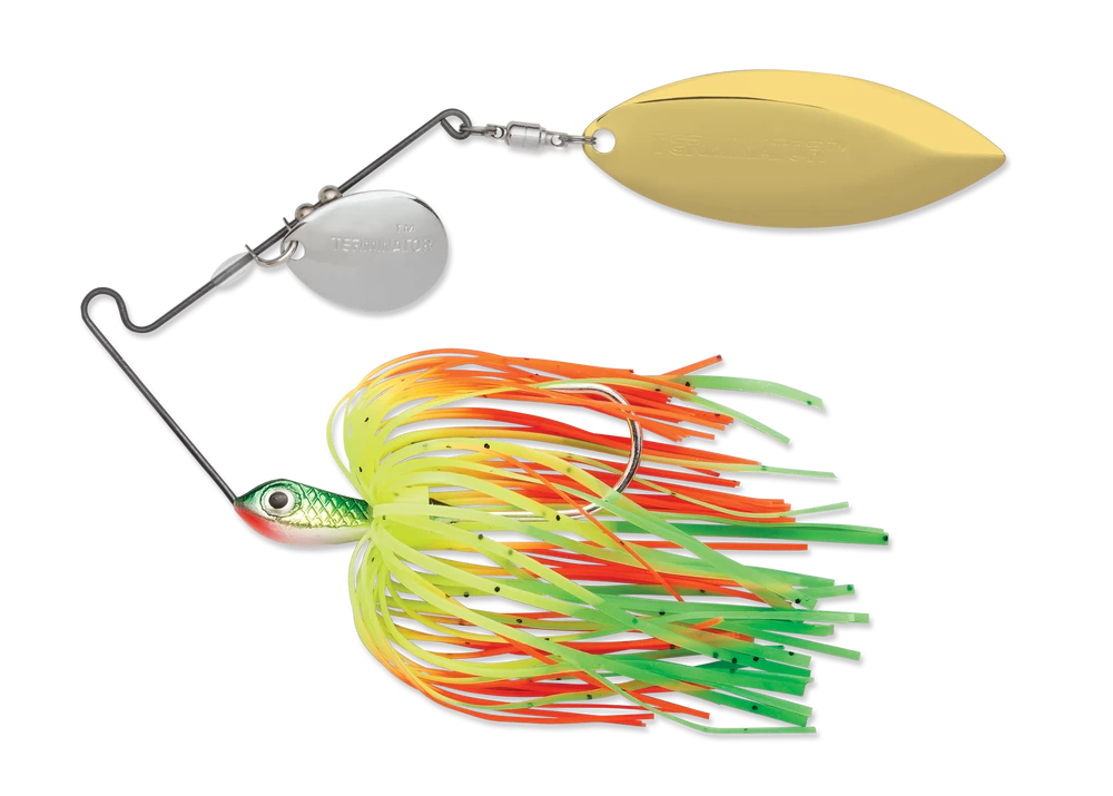 Terminator Super Stainless Spinnerbait Colorado Willow 1/2 Oz. 3 Terminator Super Stainless Spinnerbait Colorado Willow 1/2 Oz.