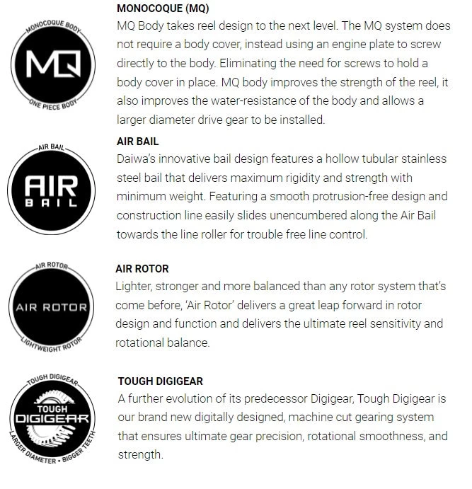 Daiwa Ballistic LT MQ Spinning Reels 11 Daiwa Ballistic LT MQ Spinning Reels - Image 9