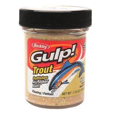 Berkley Gulp! Trout Dough Natural Garlic Scent 1.75 Oz. Jar 4 Berkley Gulp! Trout Dough Natural Garlic Scent 1.75 Oz. Jar - Image 2
